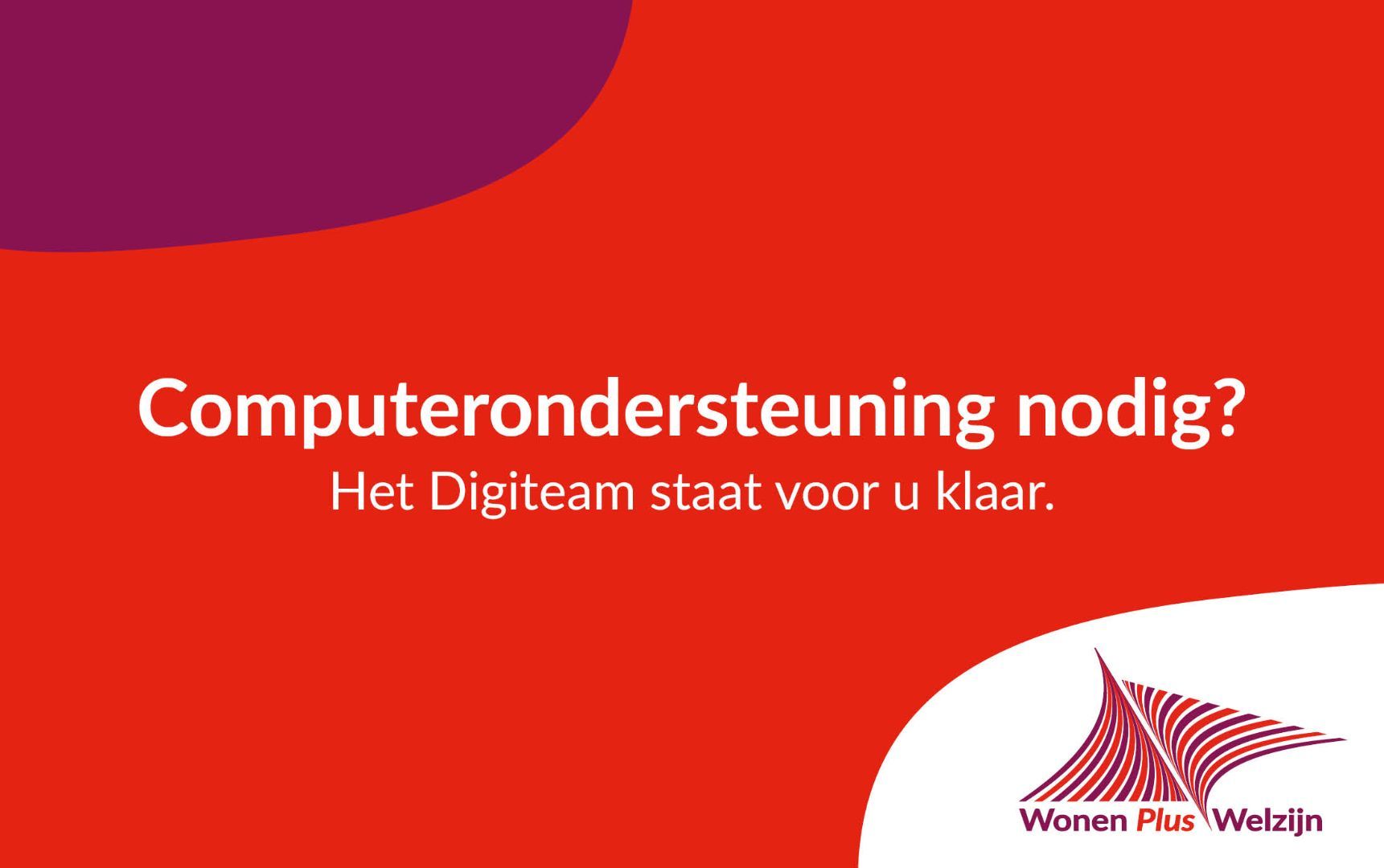 Vragen over uw telefoon, tablet of laptop? Kom langs bij het Digiteam