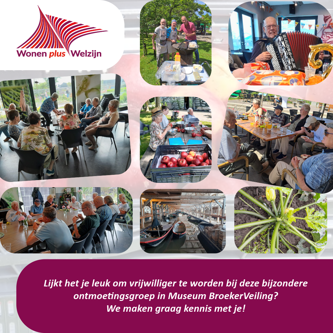 Vrijwilligers gezocht ontmoetingsgroepen Museum BroekerVeiling