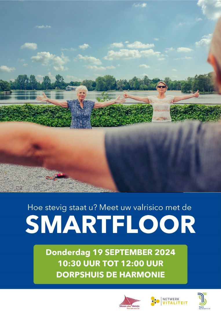 Meet uw valrisico in Dorpshuis de Harmonie in 't Veld, donderdag 19 september