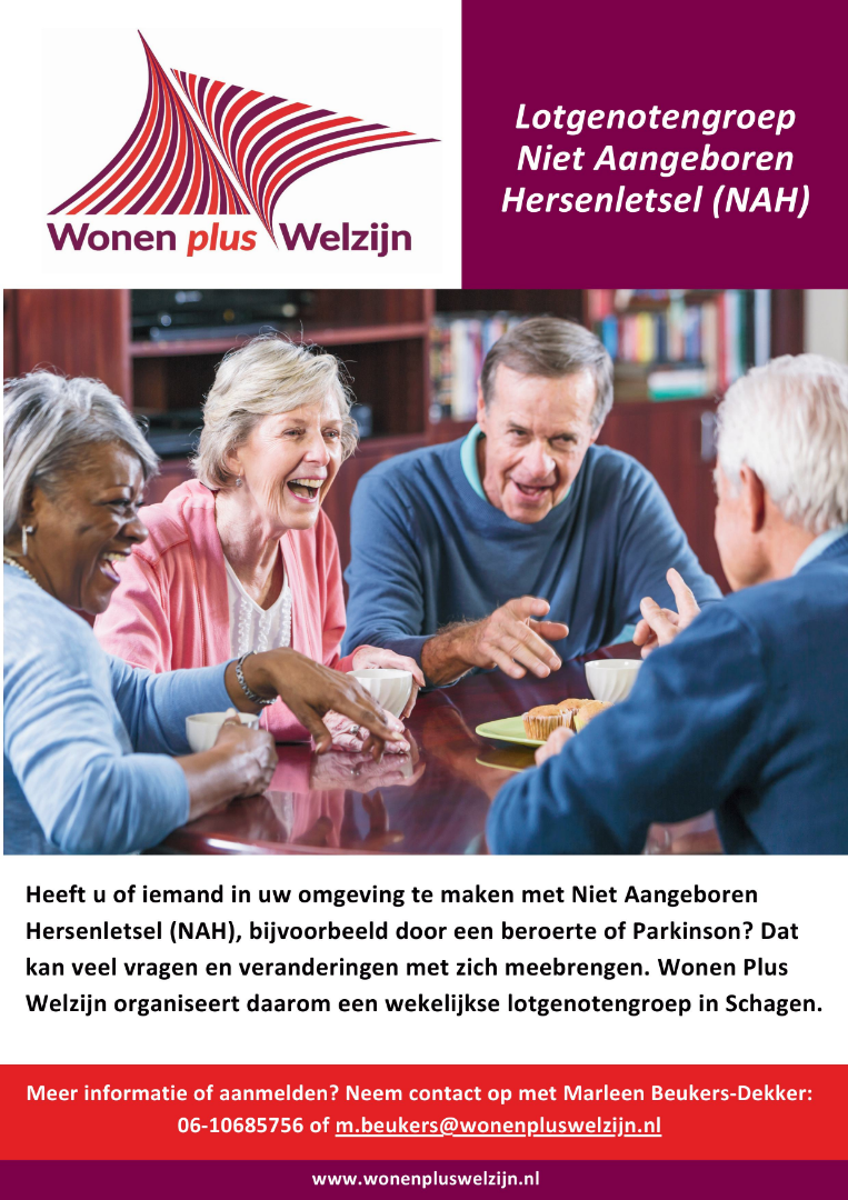 Lotgenotengroep Niet Aangeboren Hersenletsel (NAH)