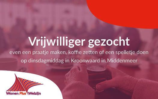 Vrijwilliger gezocht voor Doet & Ontmoet in Kroonwaard (Middenmeer)