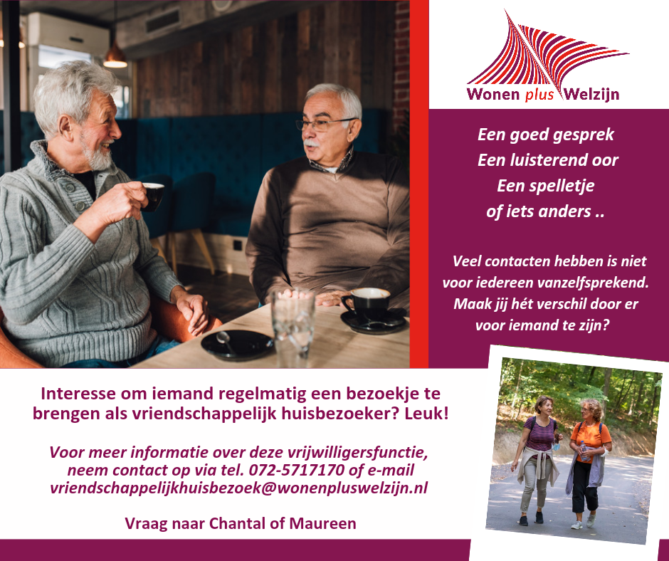 Verschil maken als vriendschappelijk huisbezoeker 