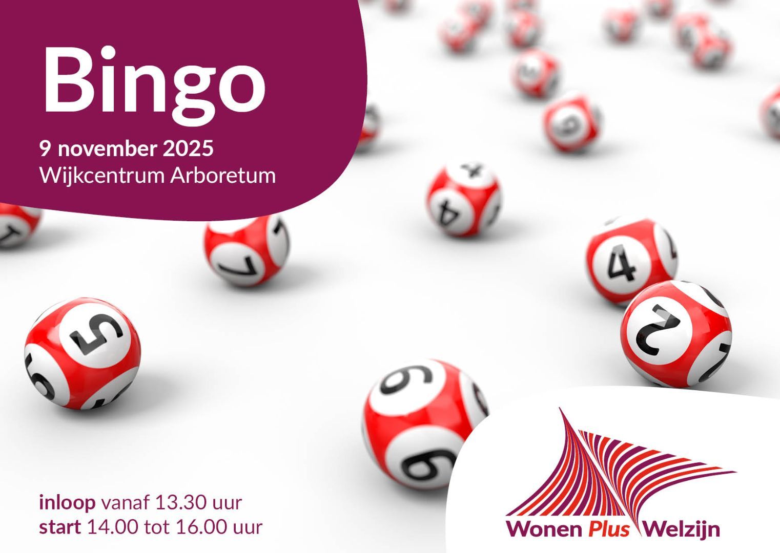 Bingo in het Arboretum - Heerhugowaard